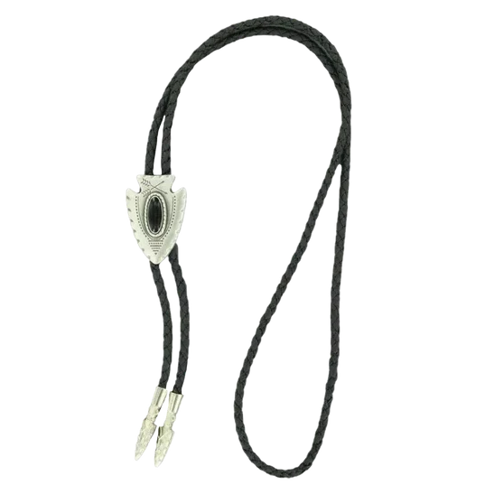 Silver Arrowhead Bolo
