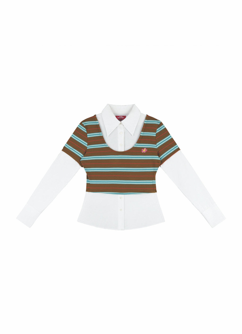Natalia Button Down - Stripes