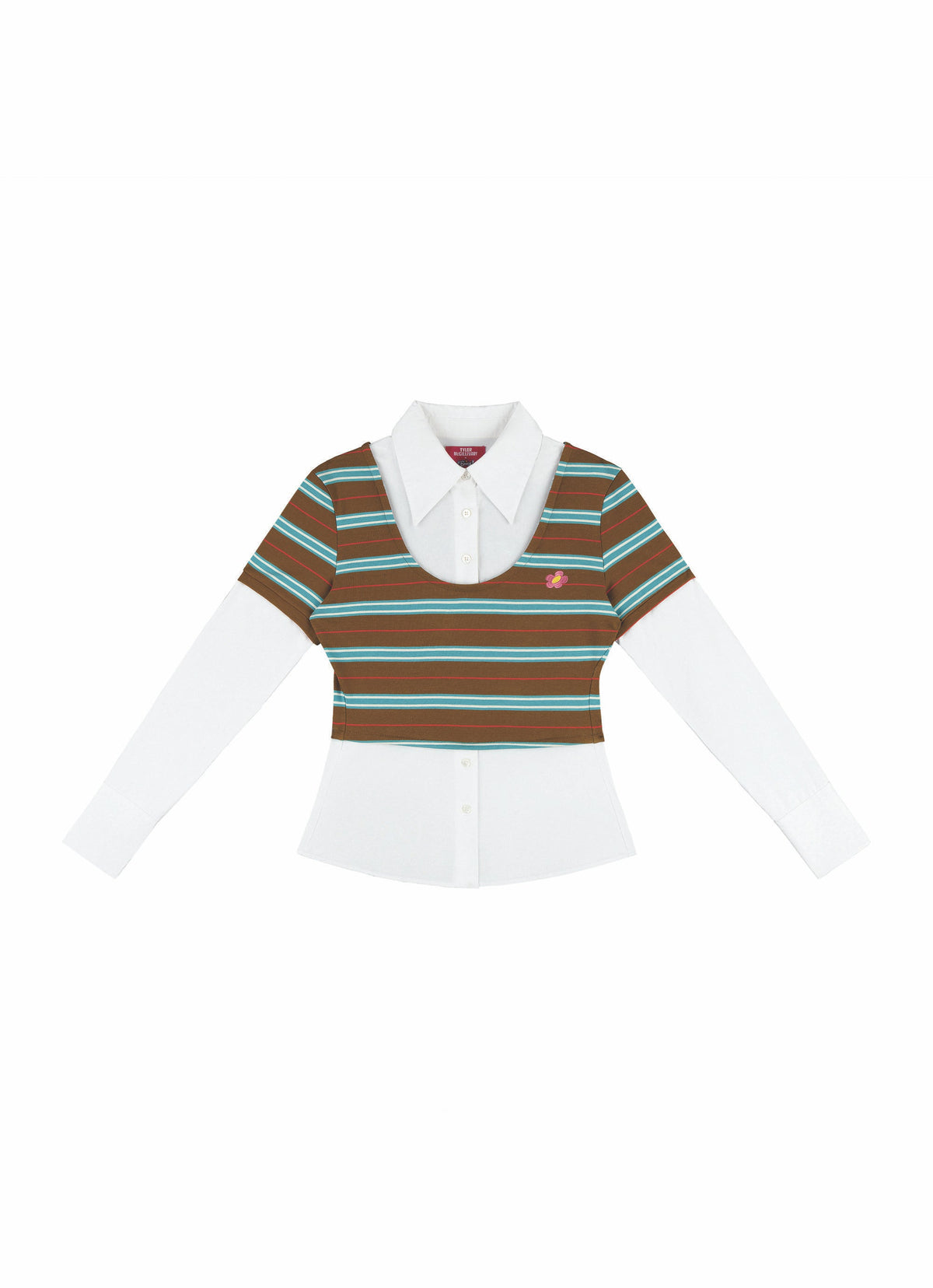 Natalia Button Down - Stripes