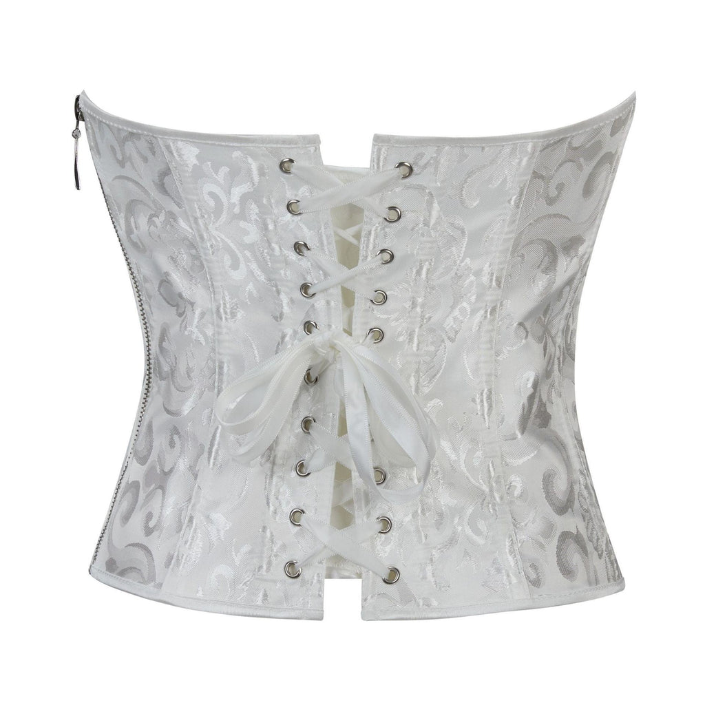 New Style Laceless Side Zipper Non-Elastic Palace Shapewear Top Aliexpress Cross-Border E-Commerce Supply