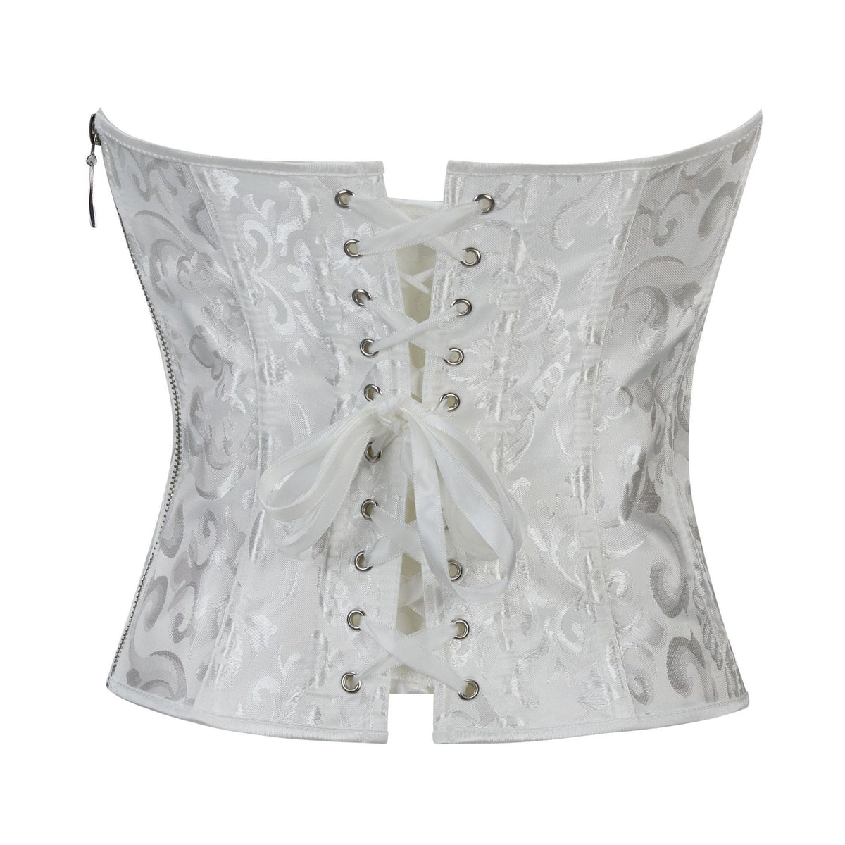 New Style Laceless Side Zipper Non-Elastic Palace Shapewear Top Aliexpress Cross-Border E-Commerce Supply