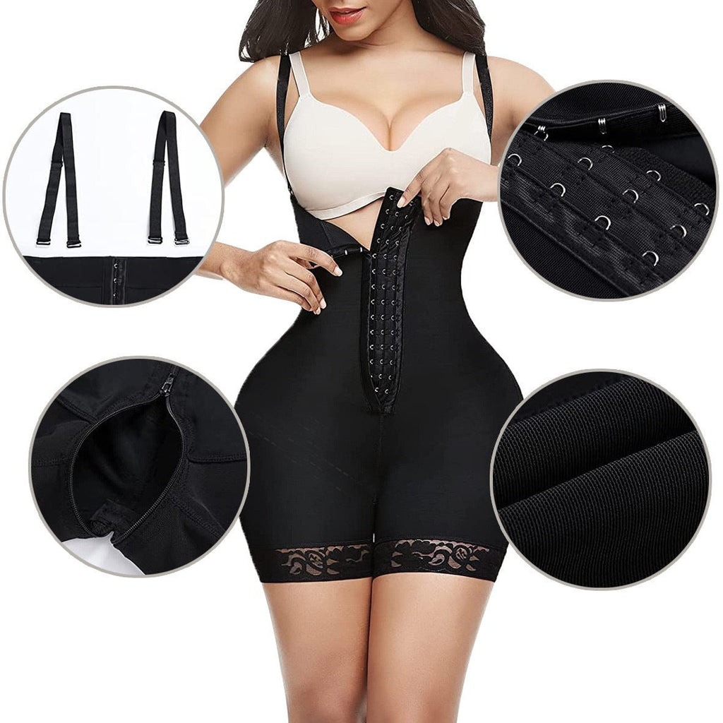 Thin Seamless Nylon Shapewear - Back Closure, XS-XXXL