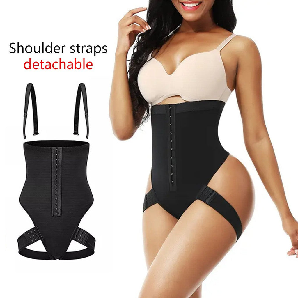 Women’s Ultra-Thin Polyester Hook-and-Eye Shaping Bodysuit