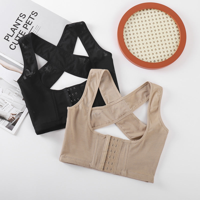 Women’s Button-Front Chest-Support Shaping Vest