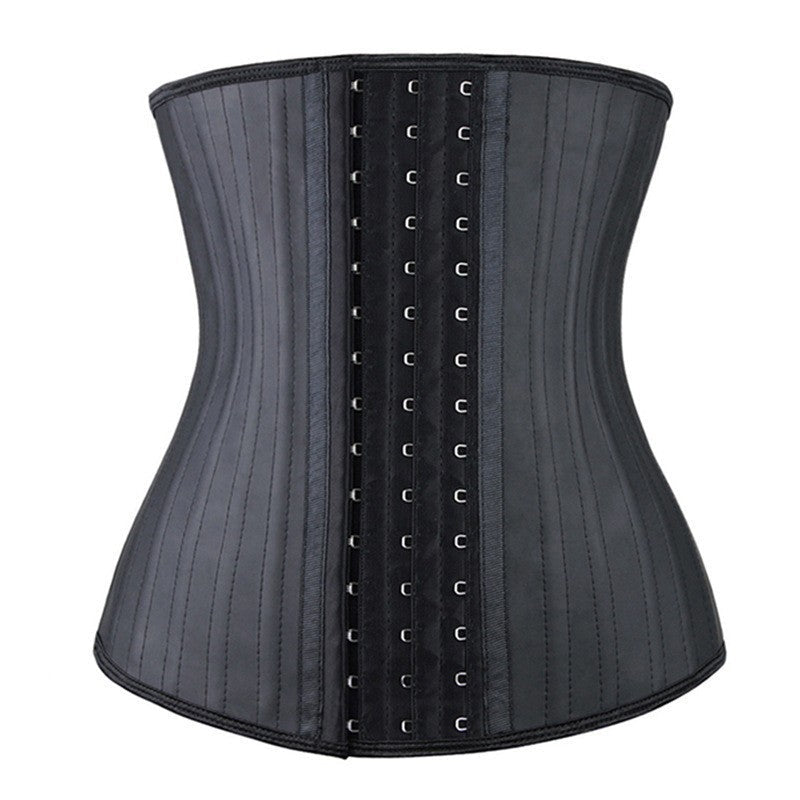 Latex Waist Trainer Corset with Front Closure