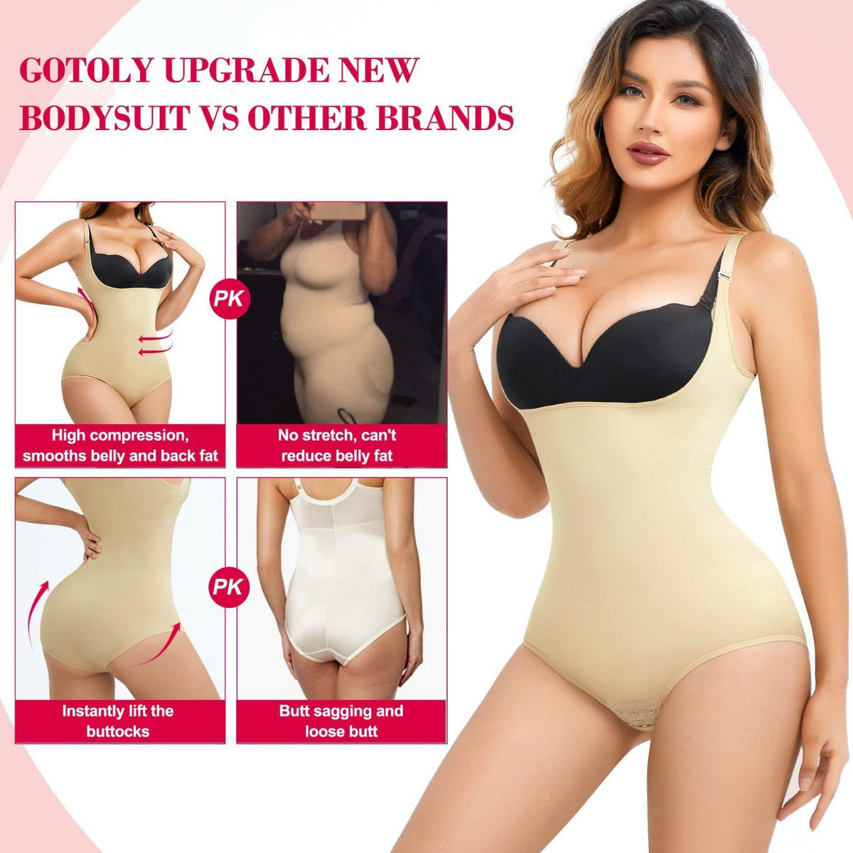 Women's Seamless Waist and Hip Shapewear