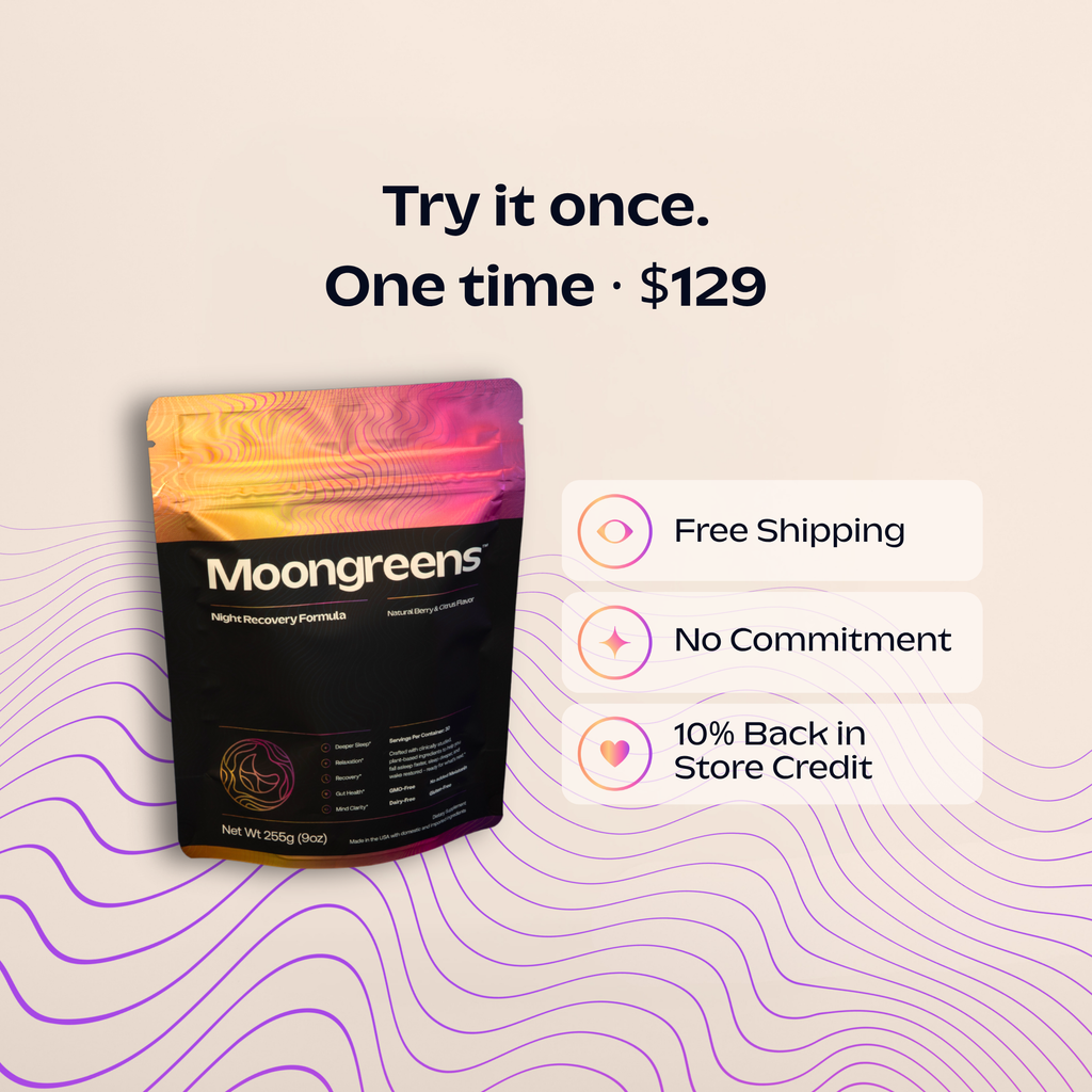 Moongreens™ | Night Recovery & Cortisol Wind-Down