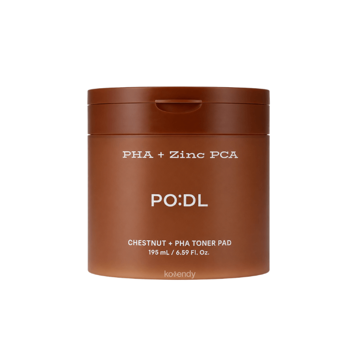 Podl Chestnut + PHA Toner Pad Pore Clearing & Sebum Balance 195ml