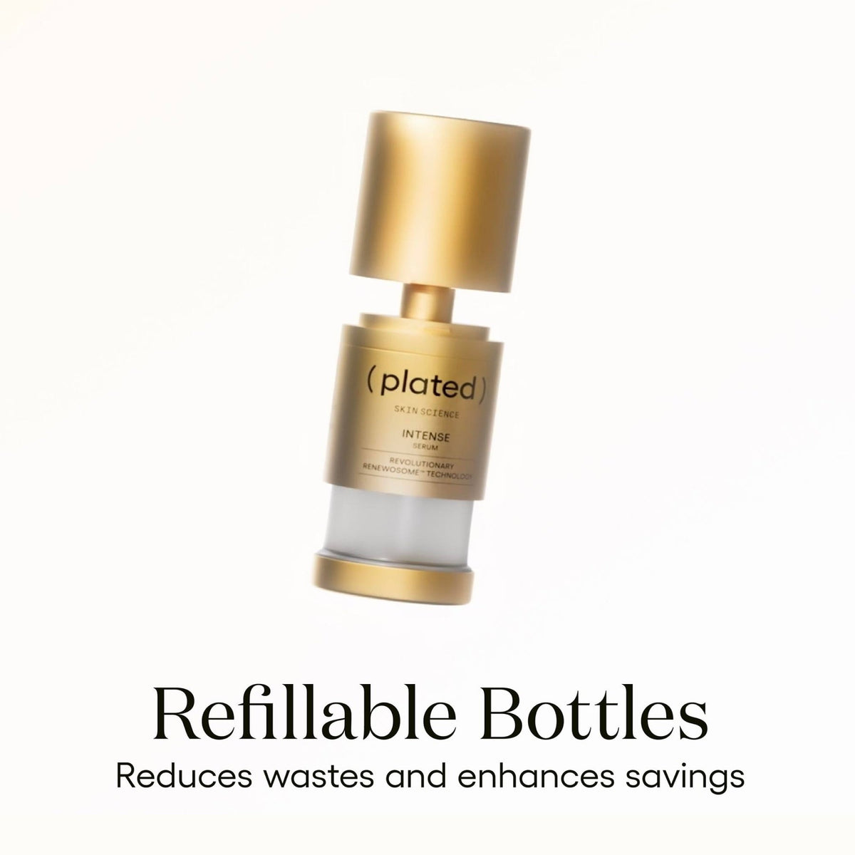 ( plated )™ Skin Science Intense Serum REFILL