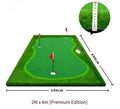Golf Putting Greens Thickened Practice Mat Indoor Use Artificial Greens Putting Drills Large Golf Practice Mat Golf Simulators
