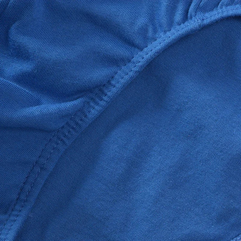 Random 5pcs Pure Cotton Mens Briefs Solid Color Men Underwear Plus Size L-6XL Men's Breathable Panties Sexy Elastic Men Briefs