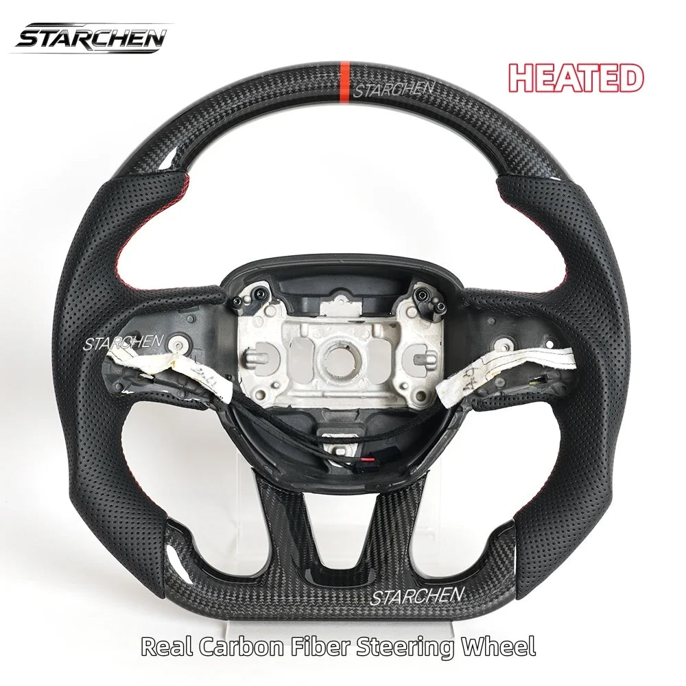 Dodge Carbon Fiber Steering Wheel, 2015–2025 Fitment Options