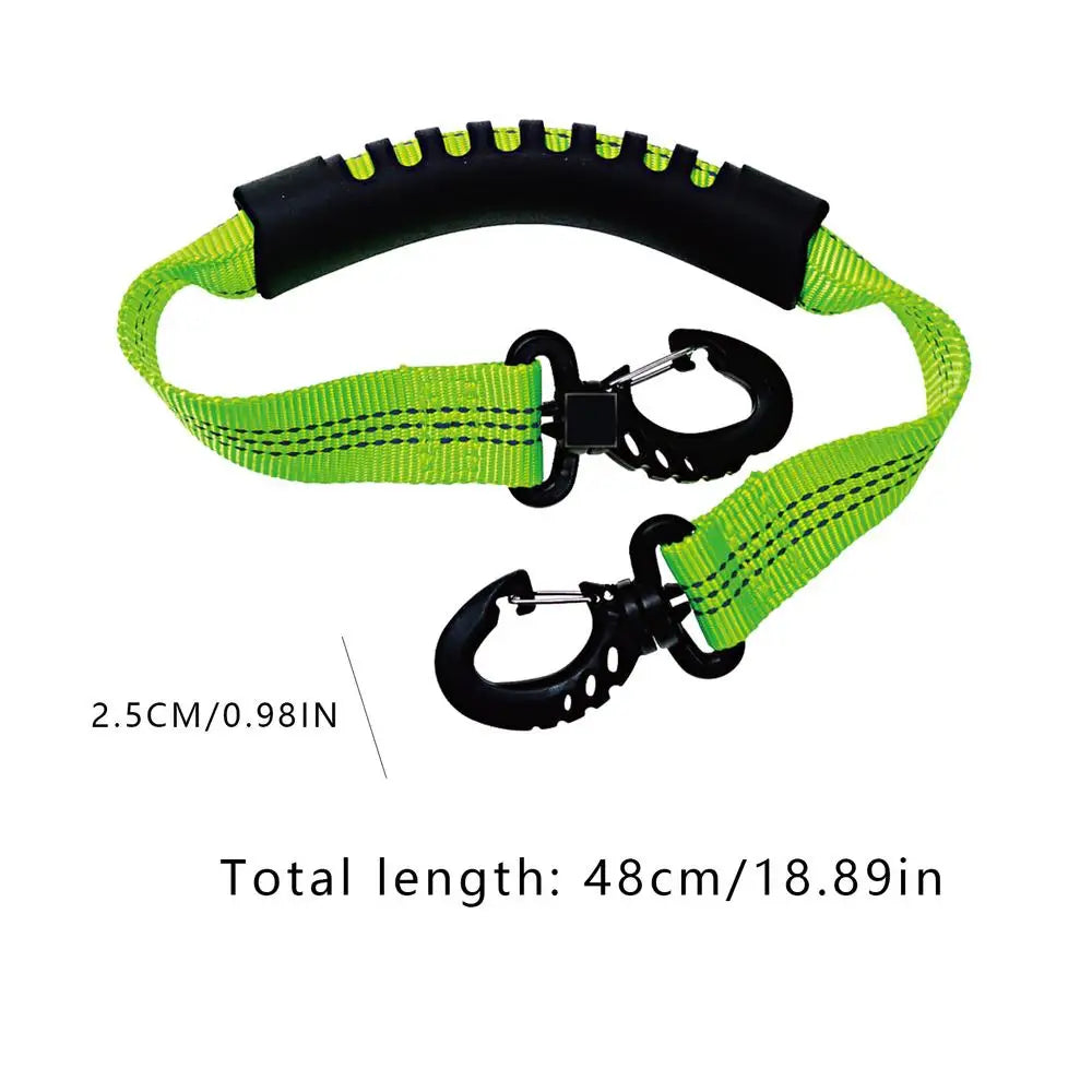 Ski Boot Carrier Straps Roller Skate Carry Strap Ski Boot Carrier Straps Adjustable Snowboard Strap Winter Sport Accessories ﻿