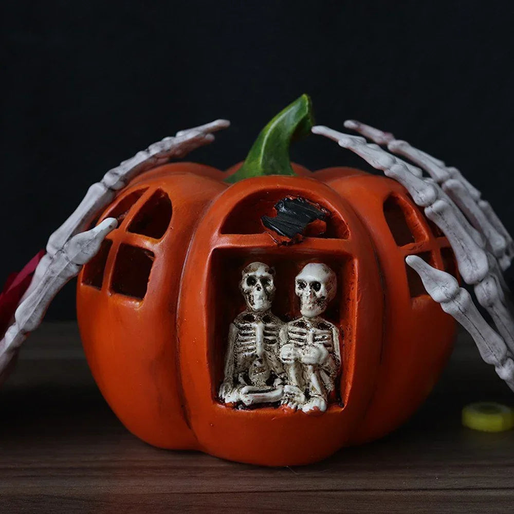 Plastic Skeleton Hand Decoration, 12 x 9cm, 2 or 4 Pieces