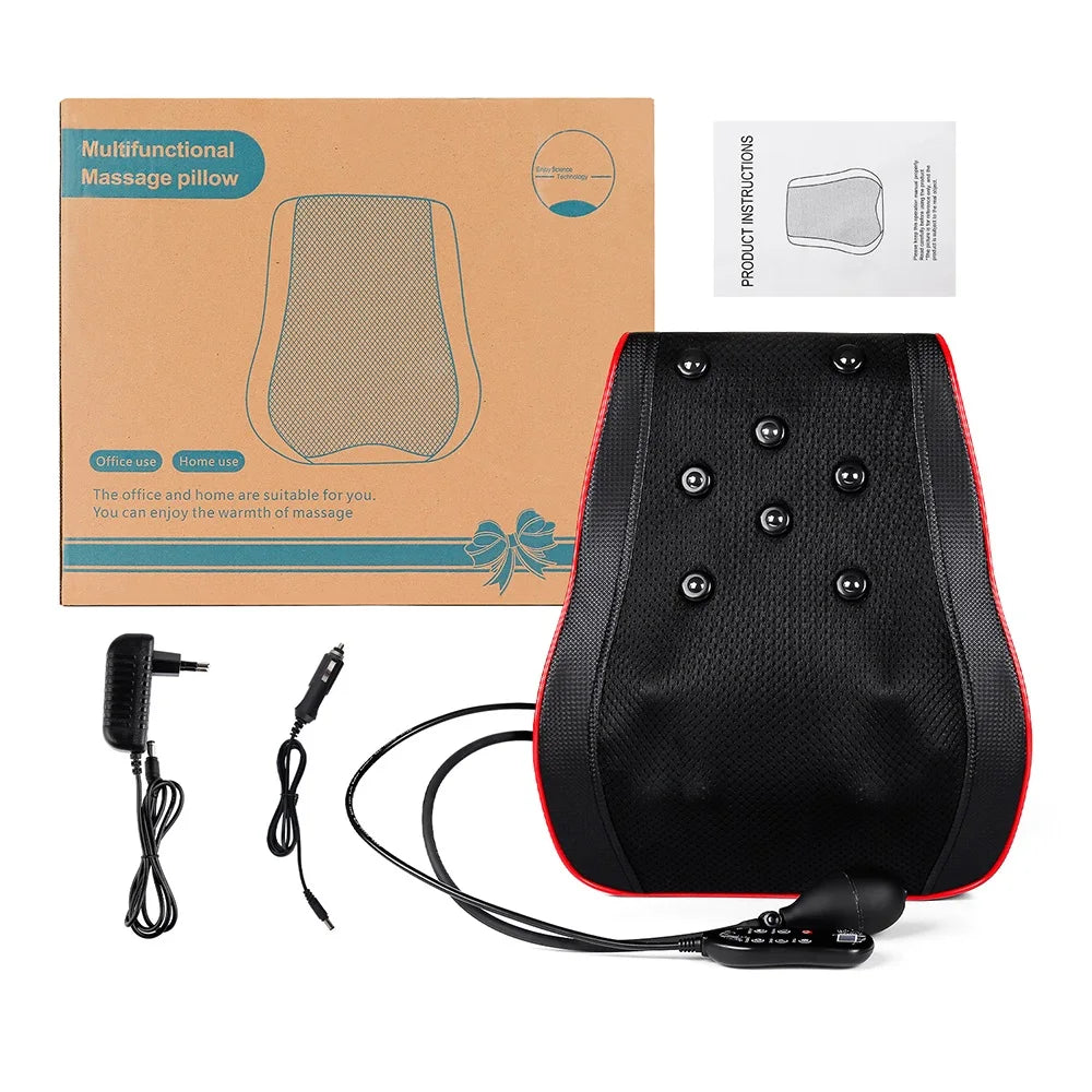 Foreverlily D-DYY241110 Neck and Back Massage Pillow with Heat