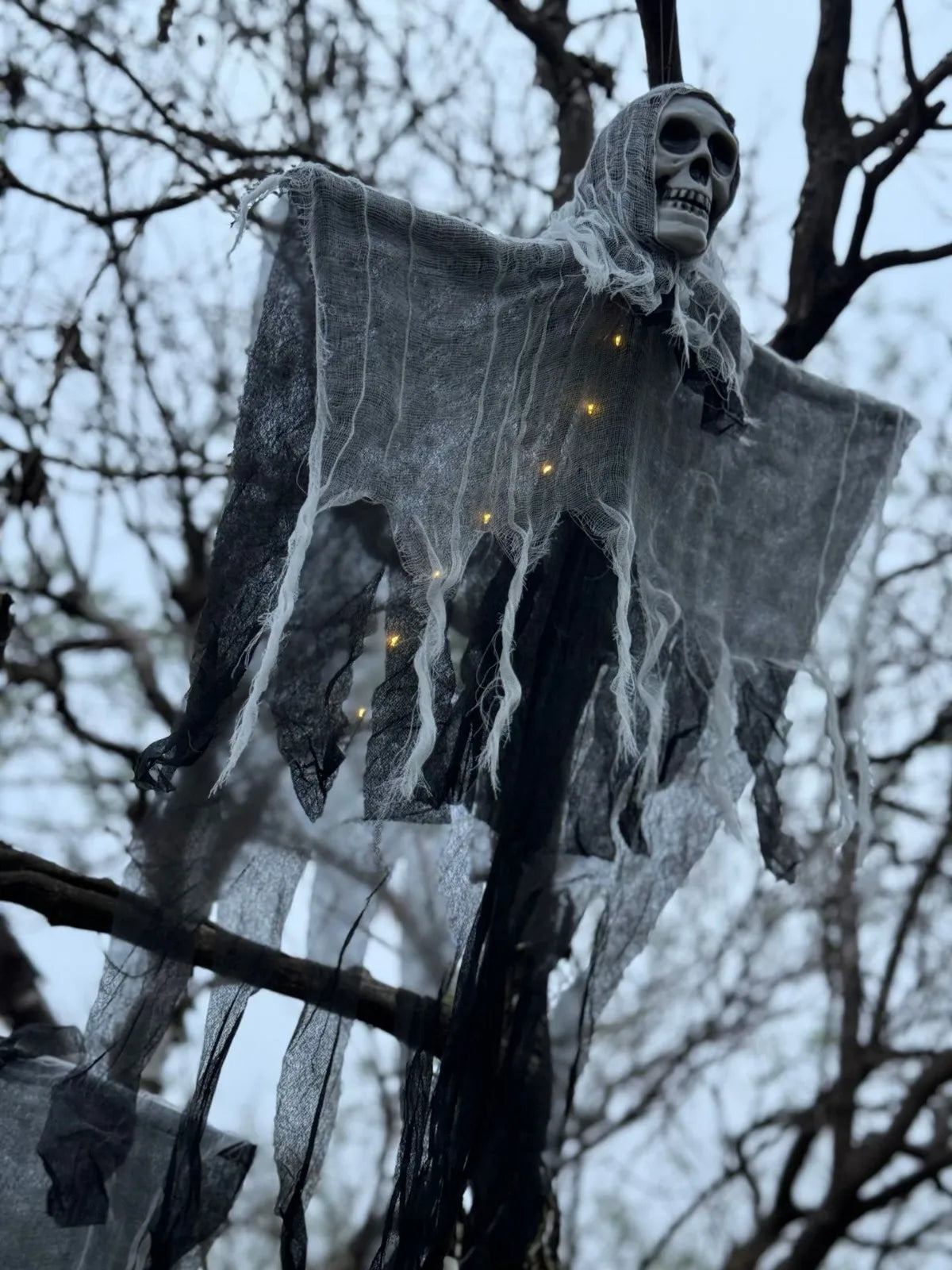 60 x 80cm Hanging Ghost Halloween Decoration, Lightweight Prop