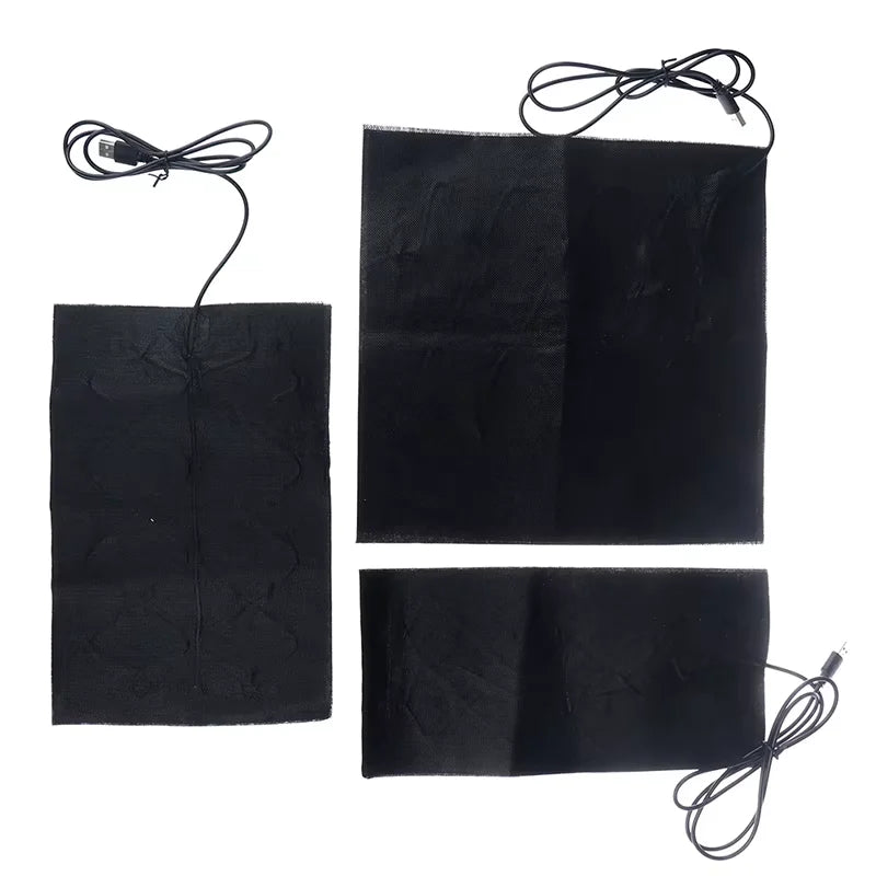 5V Temperature USB High Temperature Heater – Carbon Fiber Far Infrared Heater, Waist & Knee Pad Electric Heater 50℃-60℃