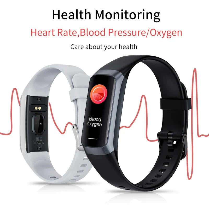 LIGE AMOLED Smart Watch - Heart Rate, Blood Oxygen & Fitness Tracker