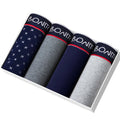 4pcs Cotton Boxers For Man Underwear Sexy Print Men's Panties Plus Size Brands Camouflage Mens Underpants Shorts