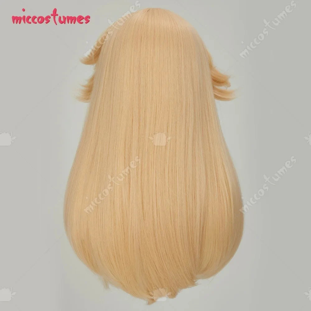 Miccostumes Women's  Cosplay Wig Princess Golden Wig