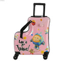 Children can Ride Suitcase Trolley Case can sit on the Wooden Horse Suitcase 20 inch can Boarding Universal Wheel Password Box
