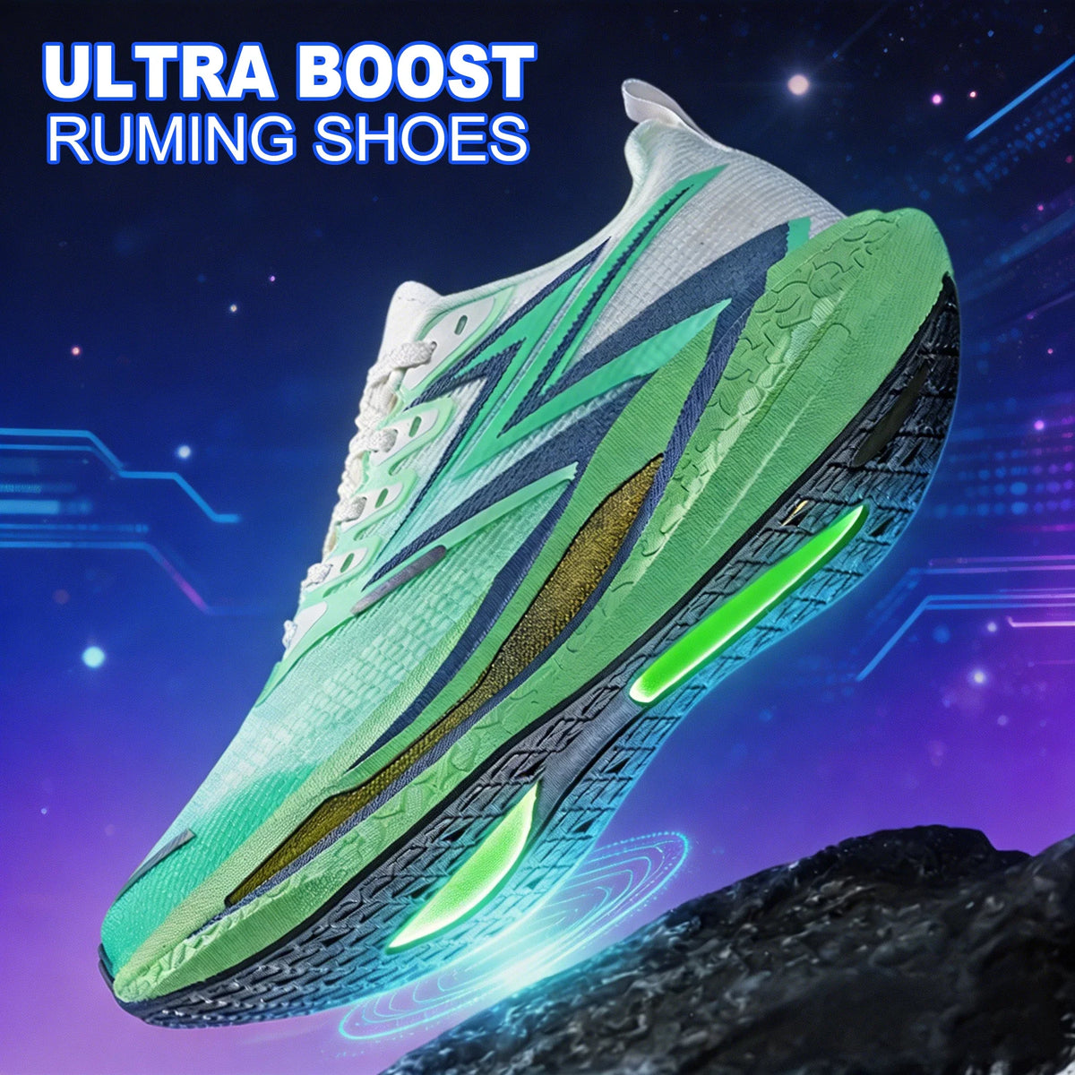 Men Running Shoes Carbon Board Marathon Speciality Sports Breathable Lightweight Women's Comfortable Athletic Sneakers
