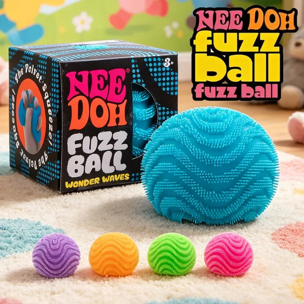 Nee Doh Fuzz Ball Blind Box Stress Toy