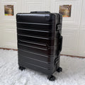 KLQDZMS 20 Inch Portable All Aluminum Magnesium Alloy Cabin Luggage Bag Female 24 Inch Password Travel Suitcase Student Fashion
