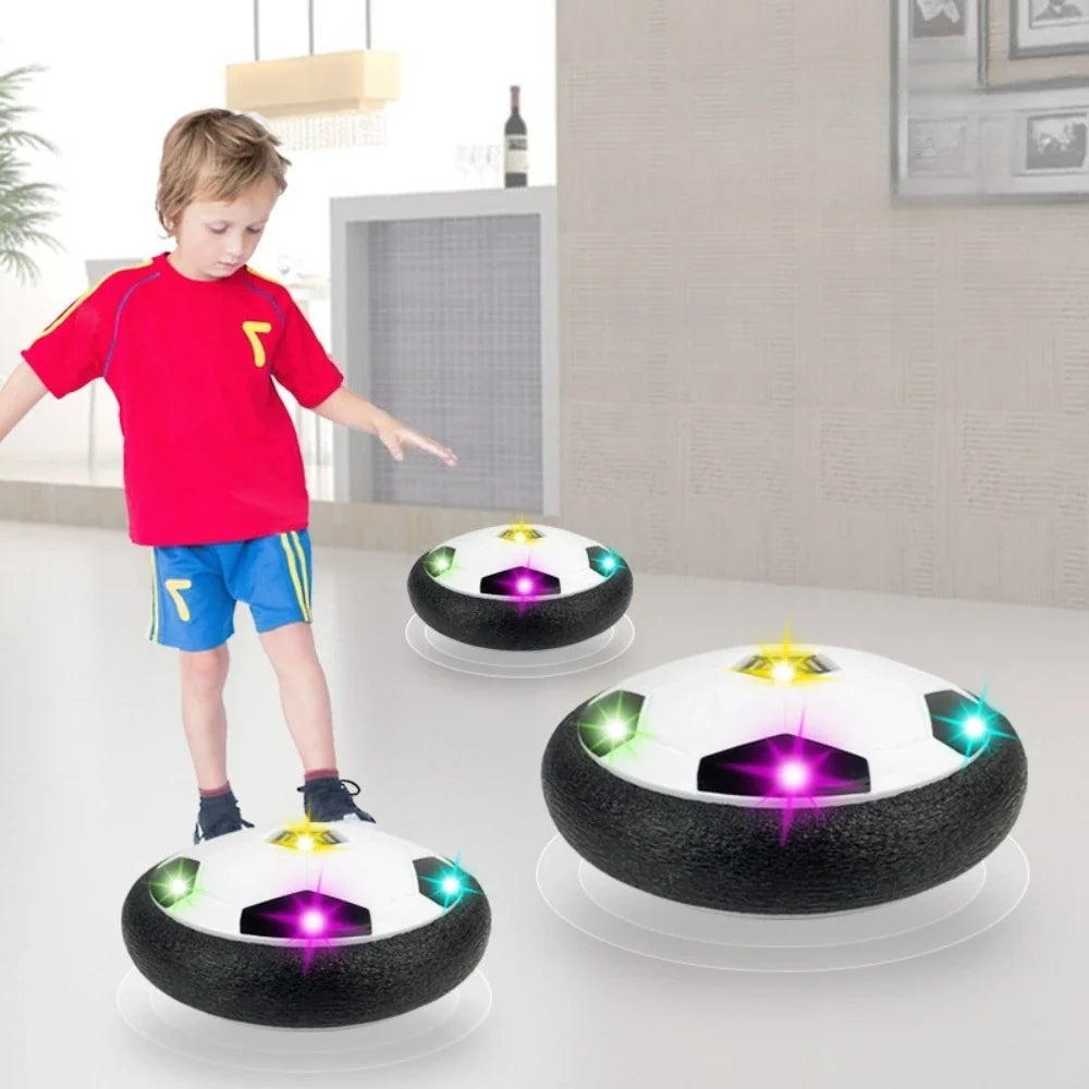 Hover Soccer Ball Toys for Children Electric Floating Football with LED Light Music Soccer Ball Outdoor Game Sport Toys for Kids