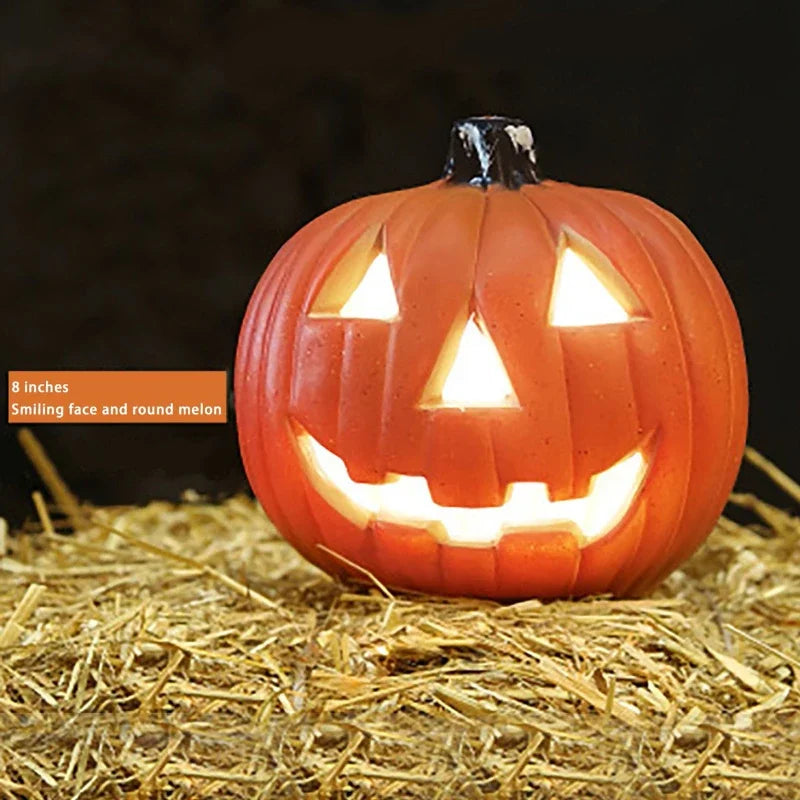 LED Halloween Pumpkin Lantern, Tall or Short