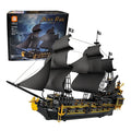 2076-Piece Pirate Ship Building Block Model