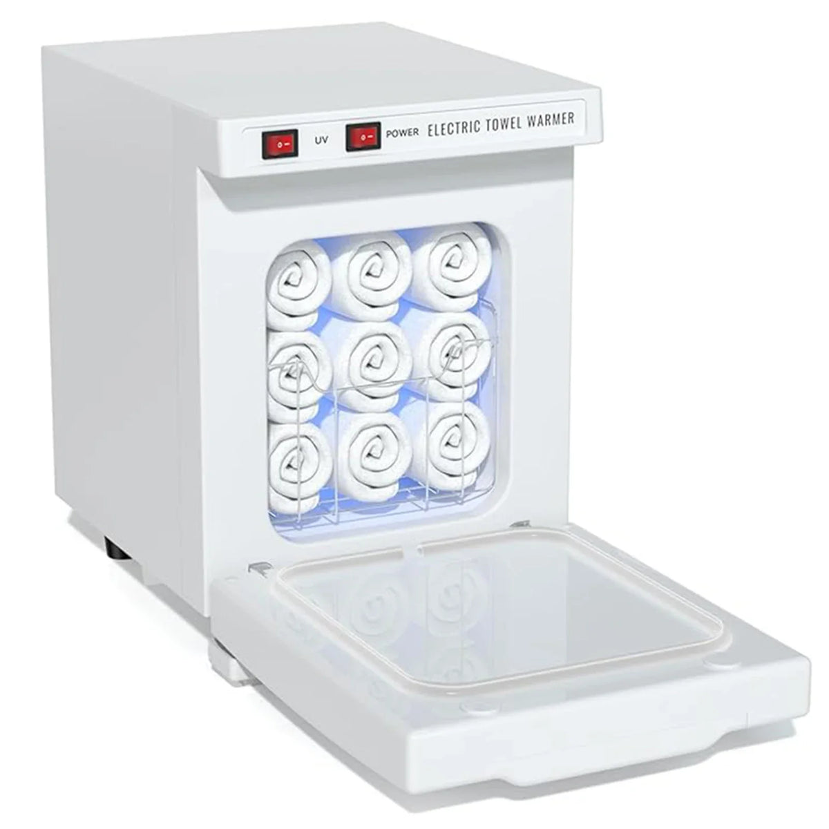 5L Mini Heated Towel Cabinet Towel Heater Electric Tower Warmer for Facials SPA Barbershop Esthetician