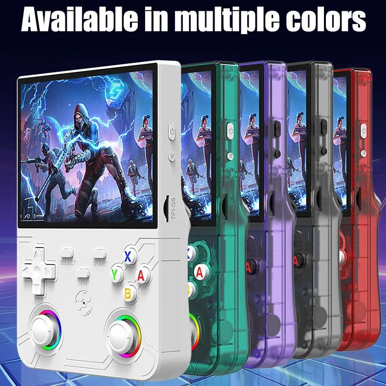 R36 Ultra X Retro Handheld Game Player WiFi Open Source Linux System 4.5" IPS Screen Hall Effect Emulator Wireless Gamepad Gift