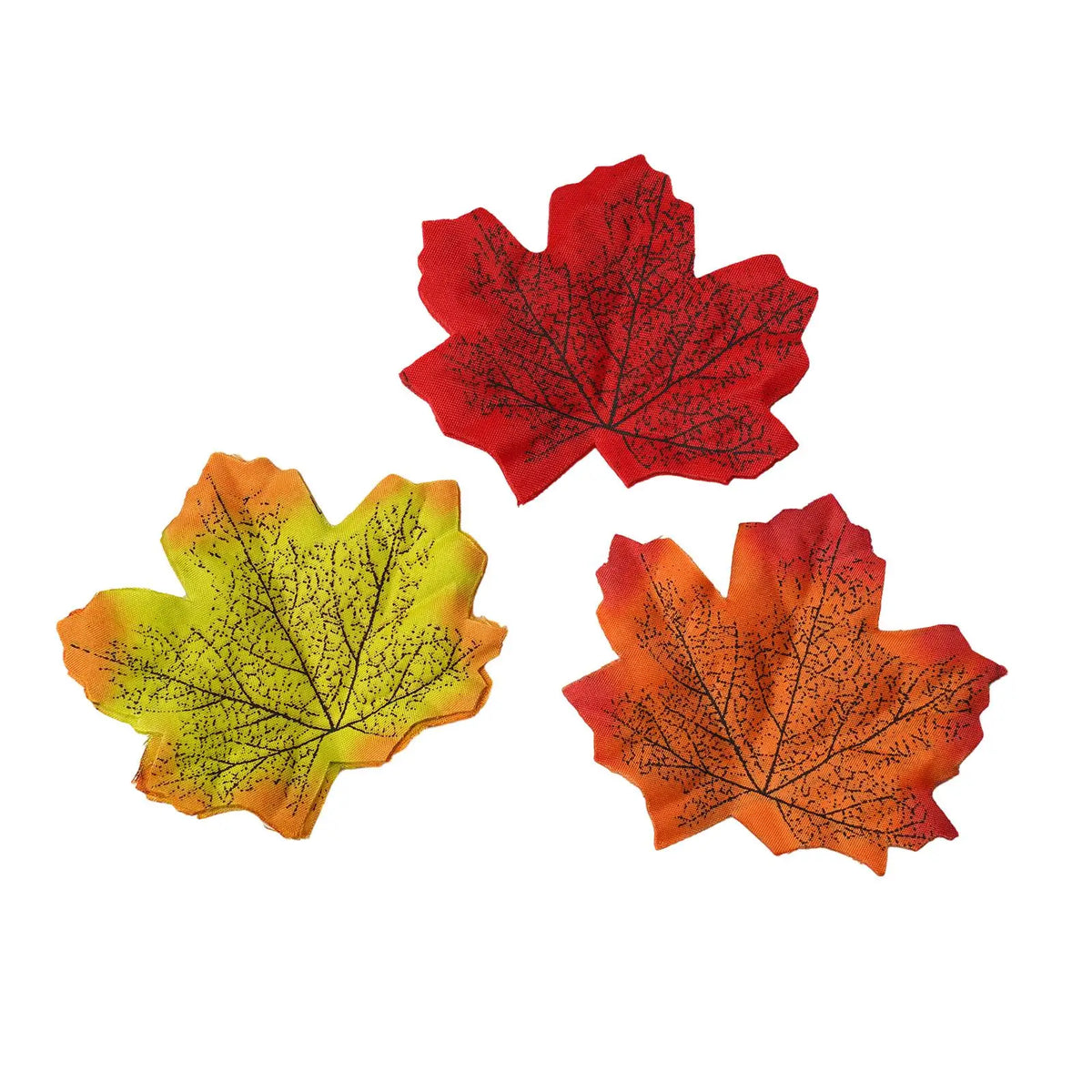 50-Piece Fall Harvest Decoration Set, Pumpkins, Leaves and Pine Cones