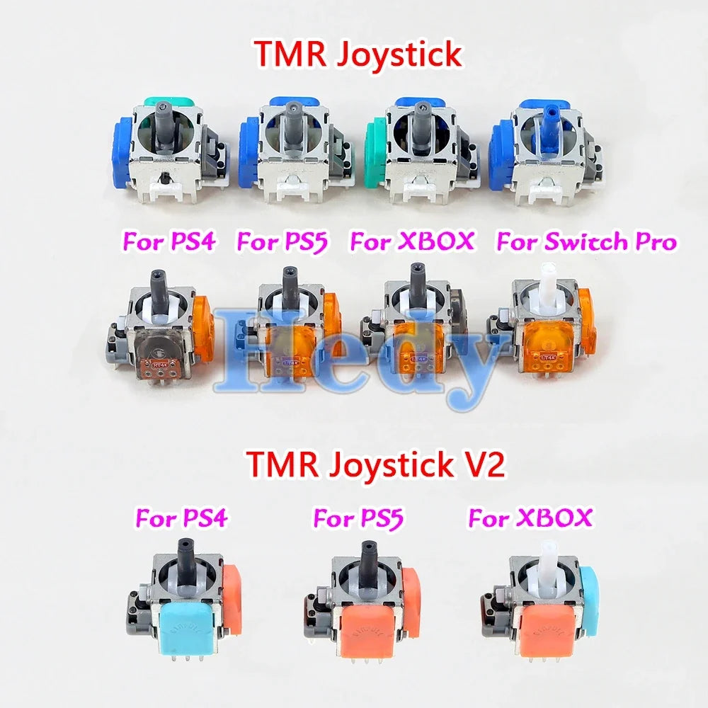 1PCS TMR Electromagnetic Joystick V2 For PS4 For Xbox One Series For PS5 Controller 3D Analog Rocker Thumbstick For Switch Pro