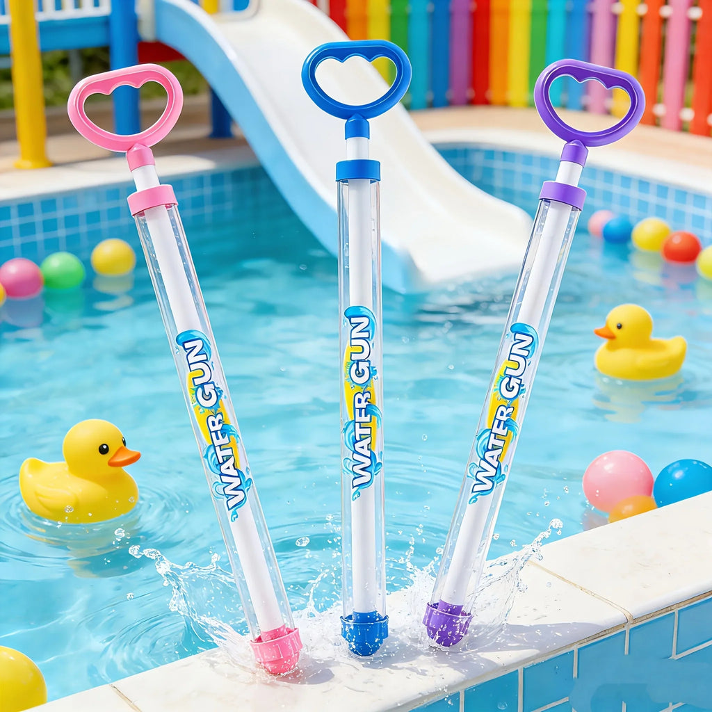 1/3/6pcs Spray Water Pull-Back Water Gun Outdoor Splash Games for Pool Lawn Activities Kids Summer Interactive Water Spray Toys