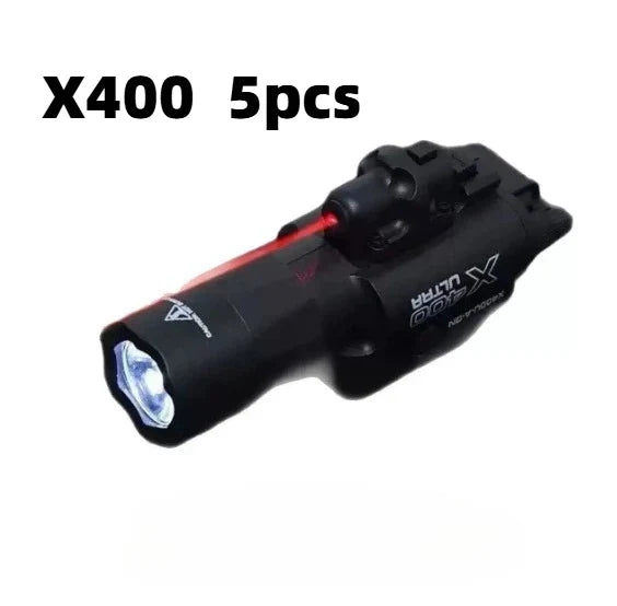 X400U Nylon Infrared Flashlight 200LM Scout Light New Color for 21mm Rail Airsoft Toy Gun