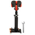 Electric Scooter Saddle Comfortable Padded Foldable Punch  Electric Scooter Seat Saddle for Replacement Electric Scooter Saddle