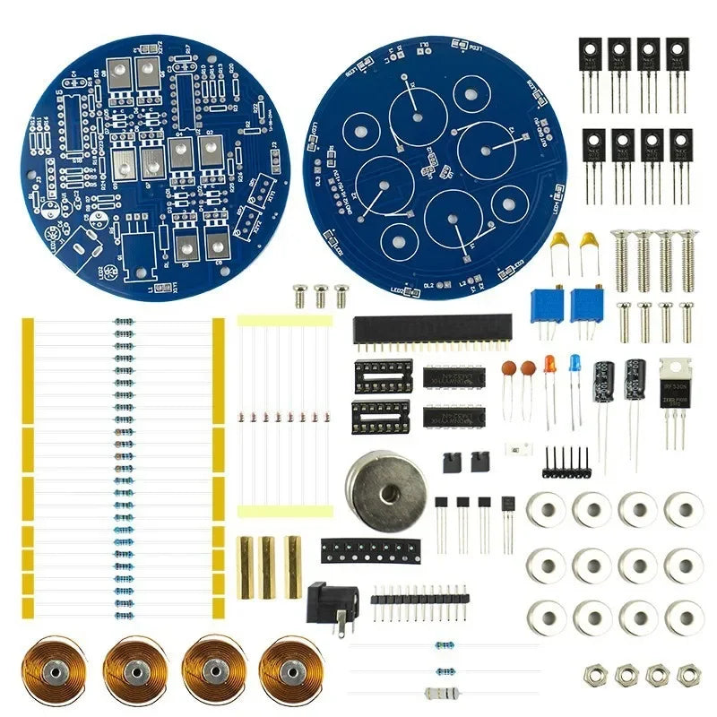 DIY Magnetic Levitation Kit Experiment PCB Soldering Project Practice Solder Assembly  50G/150G Load Magnet DIY Electronic Kit