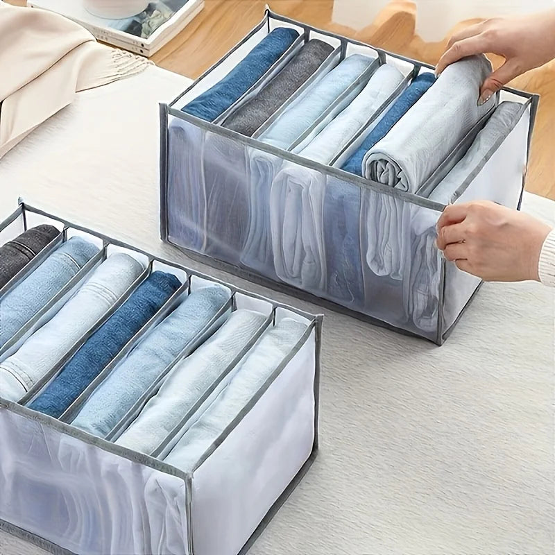 Jeans Organization Storage Box Closet Organizer Clothing Organization System Drawer Organizers Cabinet Pants Storage Organizer