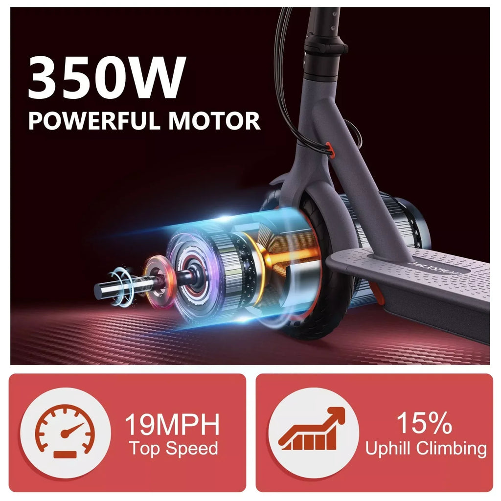 LADPED LP80 Electric Scooter 19mph Speed Shock-Absorbing Anti-Skid 8.5-Inch Folding Waterproof Scooter for Urban Commuting