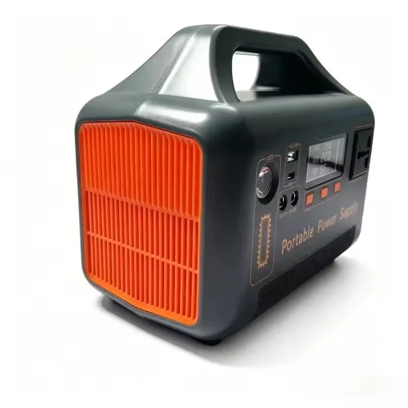 500W 220V Portable Power Station Solar Generator 461Wh 36Ah Large Capacity LiFePO4 Power Bank for Camping RV Emergency Energy