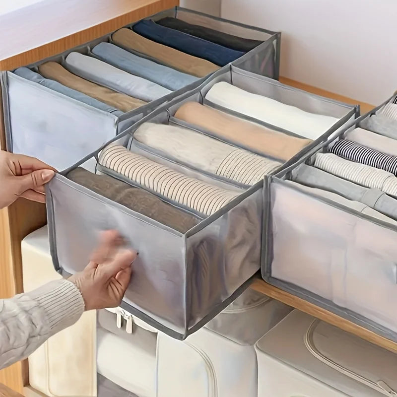 Jeans Organization Storage Box Closet Organizer Clothing Organization System Drawer Organizers Cabinet Pants Storage Organizer