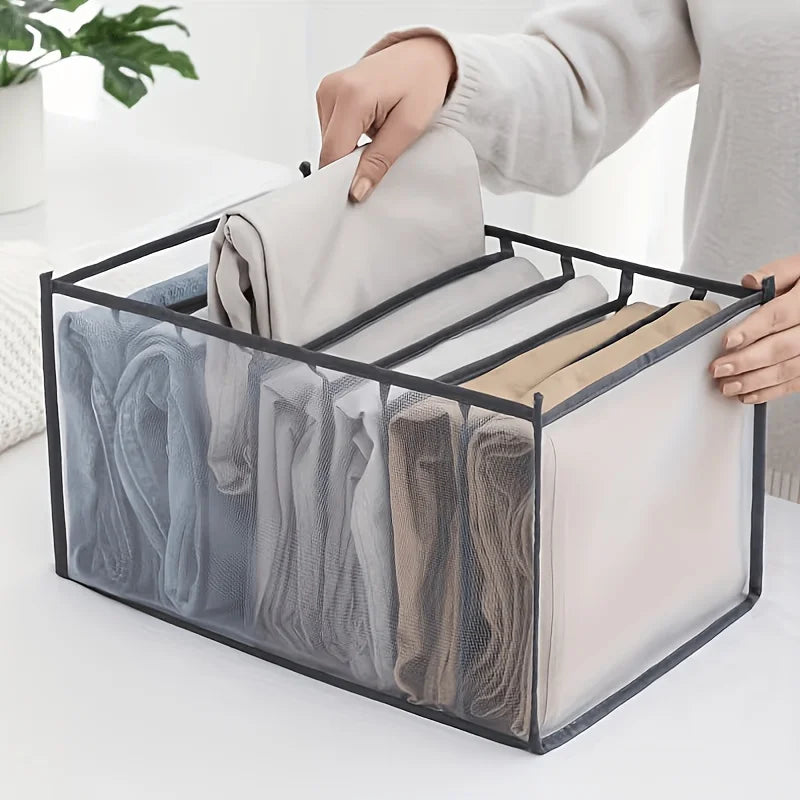 Jeans Organization Storage Box Closet Organizer Clothing Organization System Drawer Organizers Cabinet Pants Storage Organizer