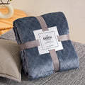 Fluffy Coral Velvet Blanket Flannel Plush Comfortable Thickened and Warm Soft Sofa Throw Blanket for Air-Conditioned Room Luxury