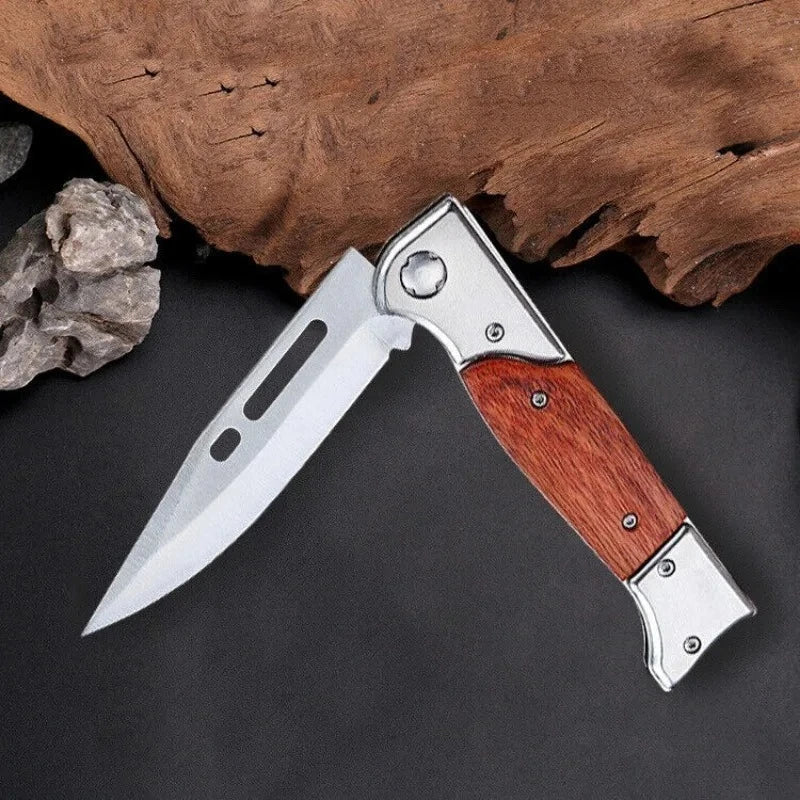 Heavy Duty Foldable Knife with High Hardness and Versatile Functions for Outdoor Activities