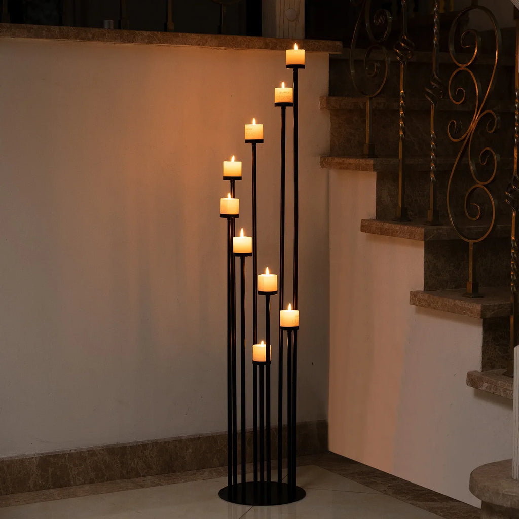 VINCIGANT 9-Arm Floor Candelabra, 46.25 in