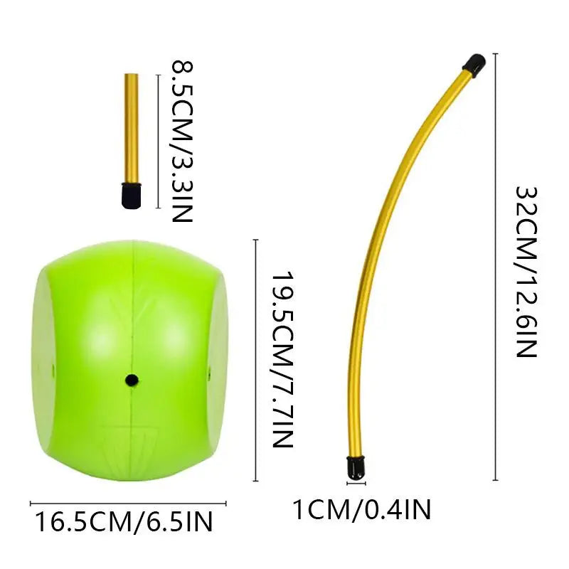 2026NEW Portable Golf Swing Trainer Adjustable Buckle PU Foam Head on Aluminum Alloy Shaft Golf Grip Tempo Practice Training Aid