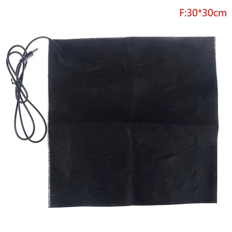 5V Temperature USB High Temperature Heater – Carbon Fiber Far Infrared Heater, Waist & Knee Pad Electric Heater 50℃-60℃