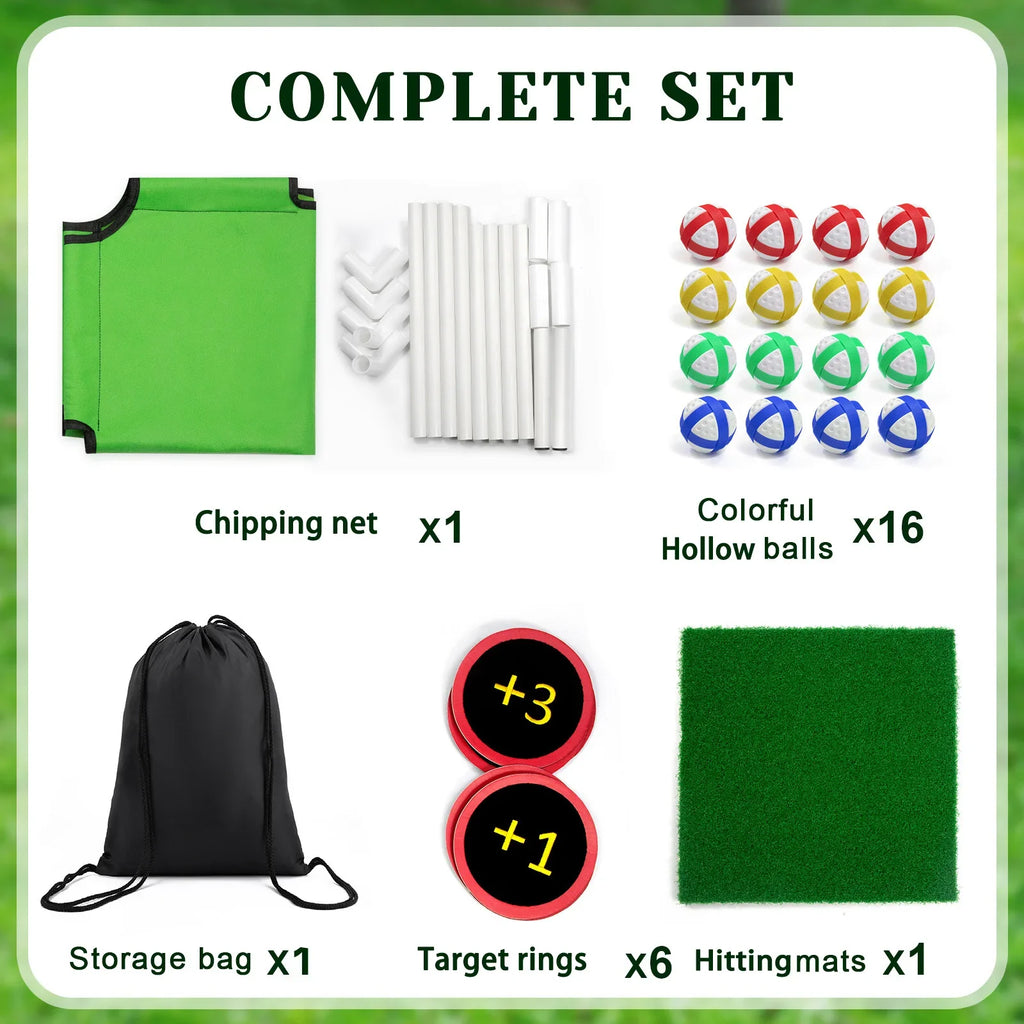 Golf Chipping Net Fun Yard Games Backyard Games For Young Adults Fathers And Golfers Easy Assembly Casual Home Golf Games